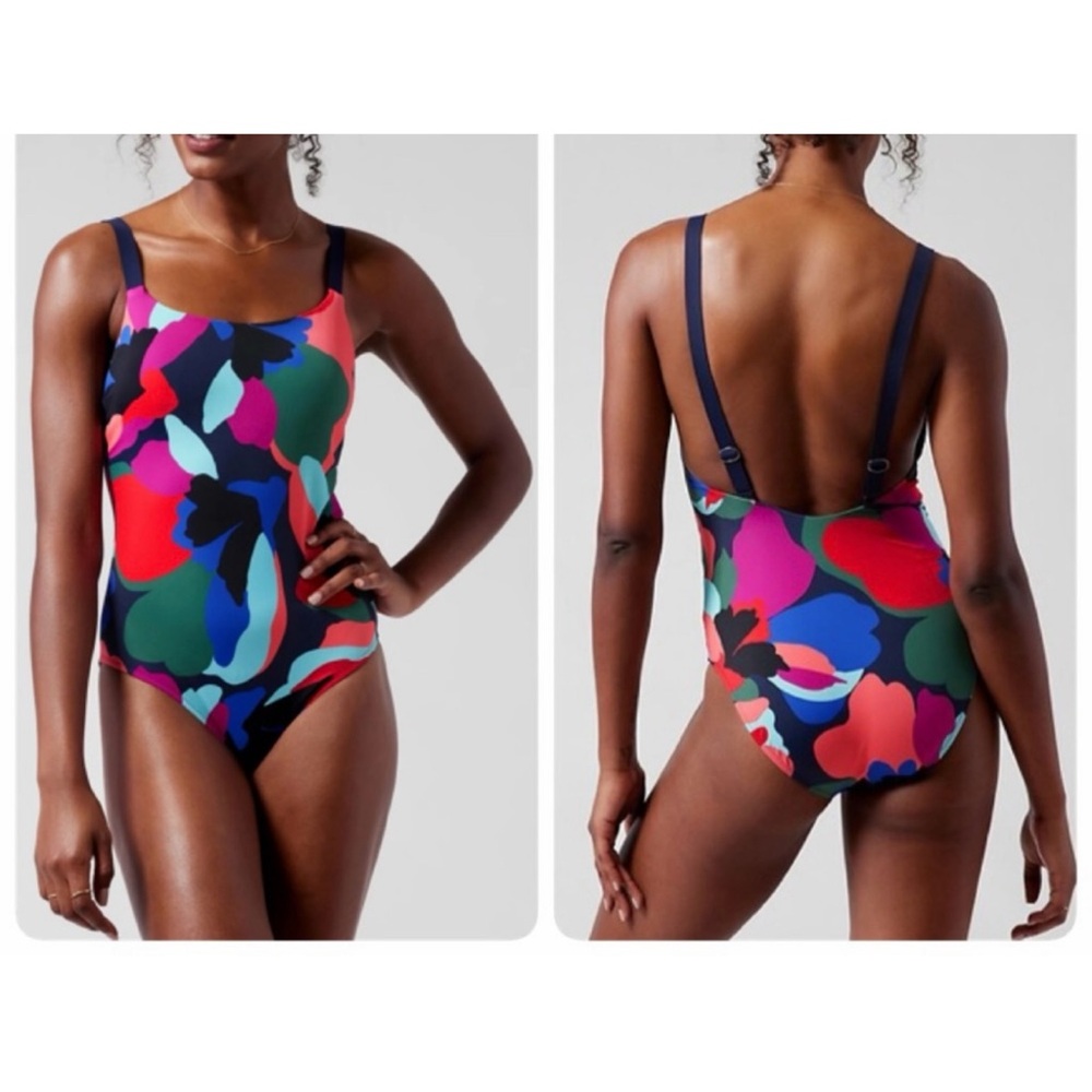 Athleta Hermosa One-Piece Swimsuit Size Large